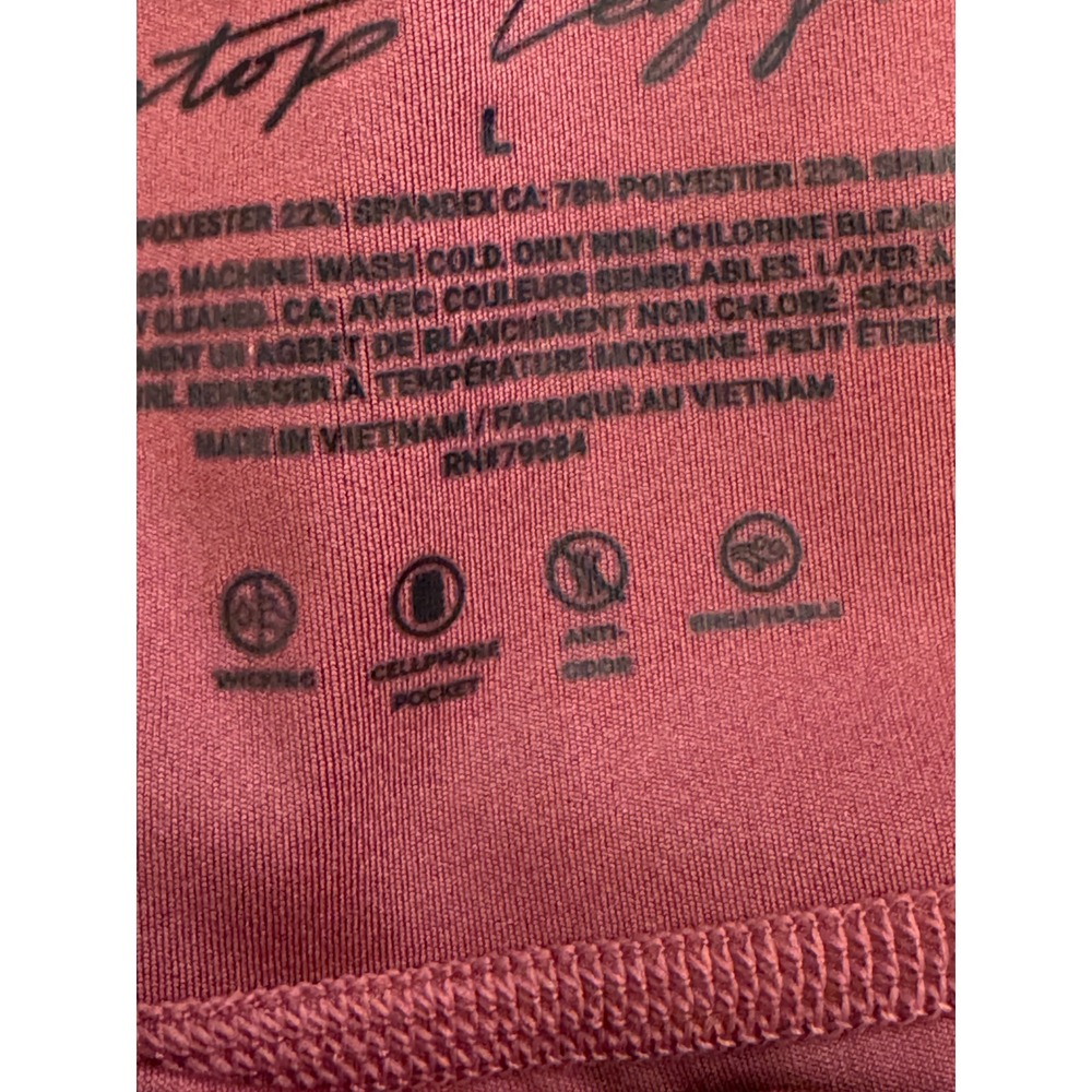Soma Nonstop Legging Women Pink‎ High Waist Pockets Activewear Size L
Rose color - Picture 9 of 9